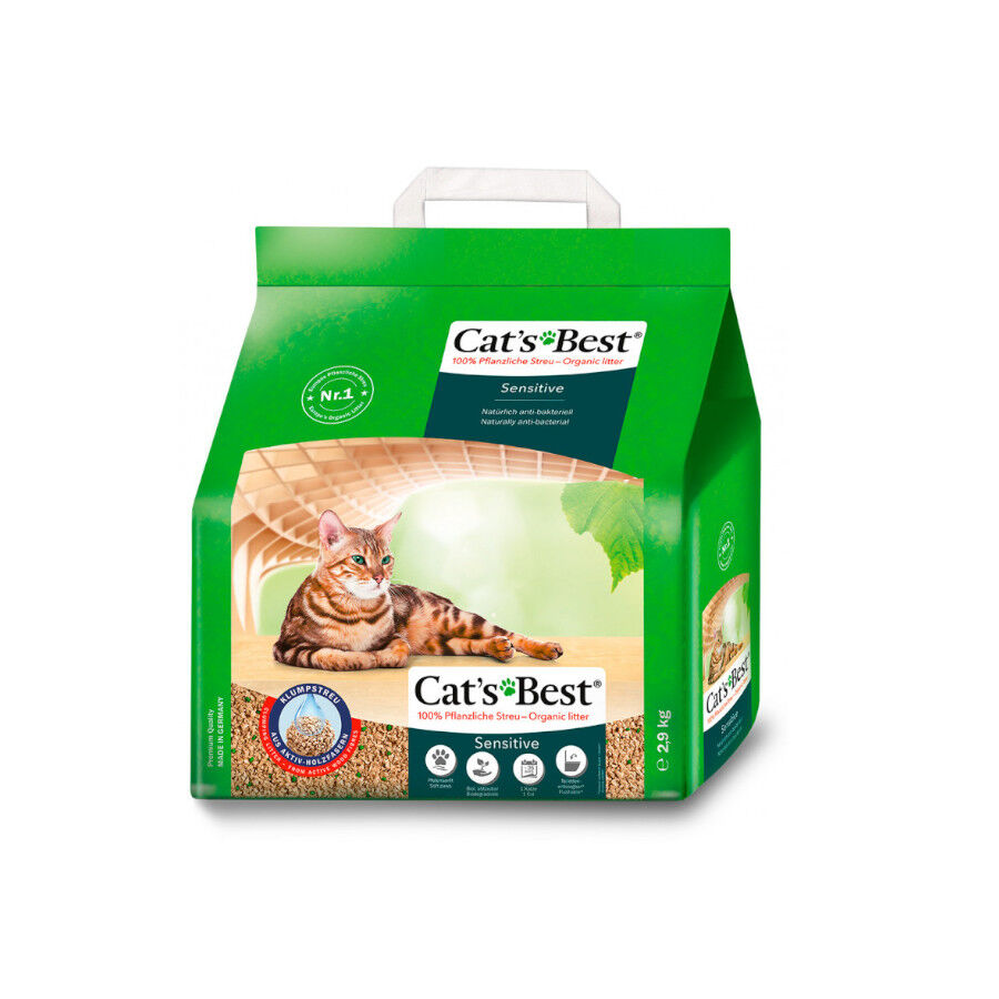 8 L Cat&rsquo;s Best Sensitive Biodegrad&aacute;vel, , large Imagem n&uacute;mero 1